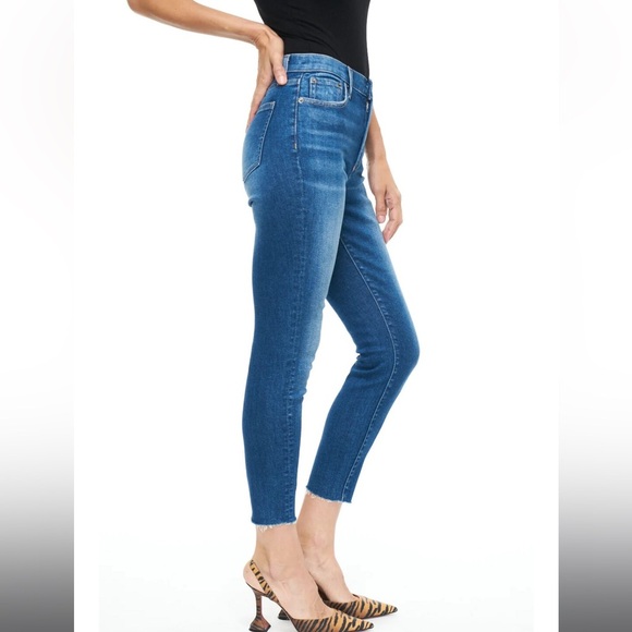 Pistola Aline High Rise Skinny Crop in Catalina - Picture 2 of 4